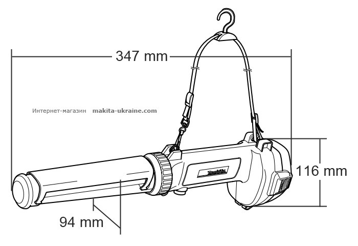 Аккумуляторный фонарь MAKITA ML142