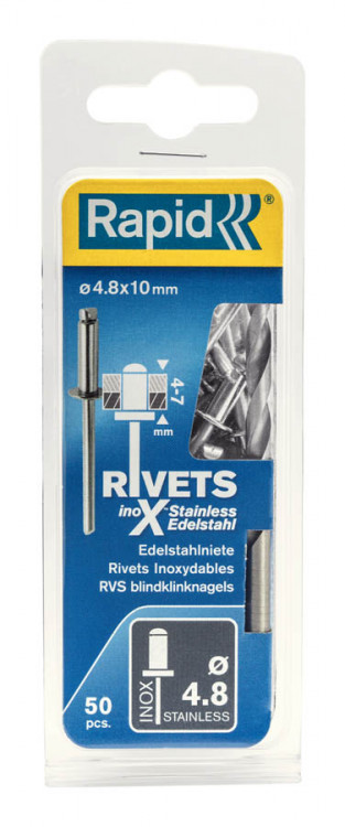 Заклепки из нержавеющей стали RAPID 5000396