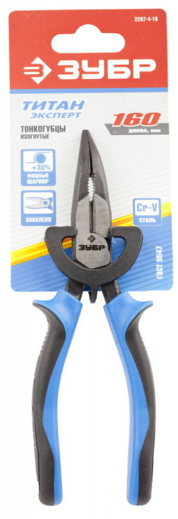 Тонкогубцы Зубр 2207-4-16