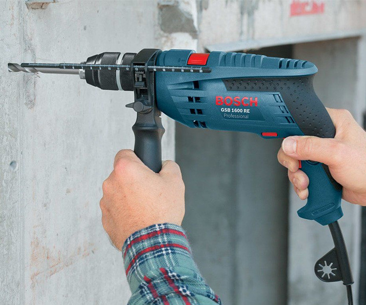 Ударная дрель BOSCH GSB 1600 RE