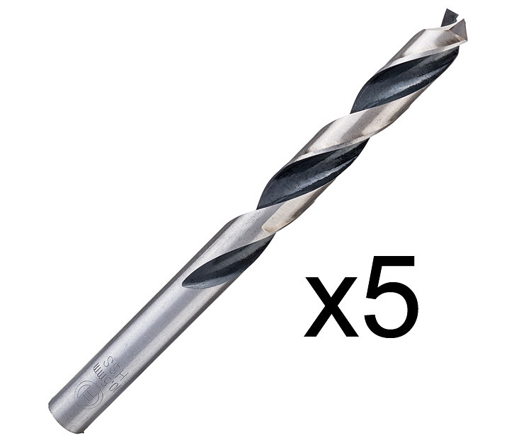 Сверло по металлу BOSCH HSS PointTeQ, 12,9 x 101 мм 5 шт.