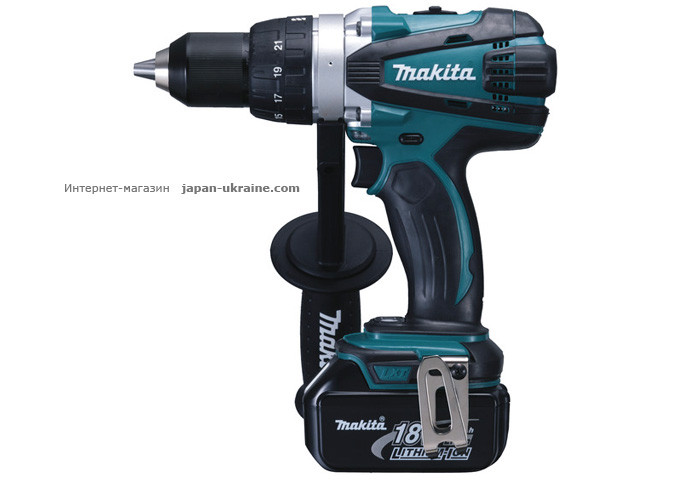 Аккумуляторная дрель-шуруповерт MAKITA DDF458RFJ