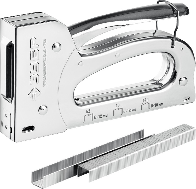 Степлер мебельный строительный ЗУБР 31525