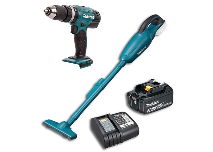 Набор аккумуляторных инструментов MAKITA DLX2056