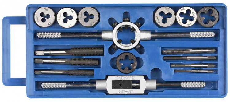 Набор резьбонарезной ЗУБР 28122-H16, 28122-H16