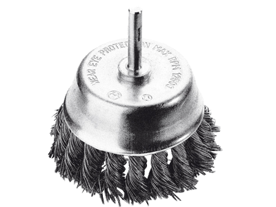 Щётка №065 2107506135 d-75 для дрели чашеобразная,витая