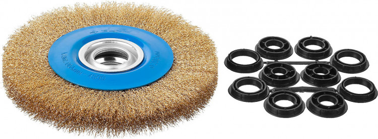 Щетка дисковая для точильно-шлифовального станка 200 мм