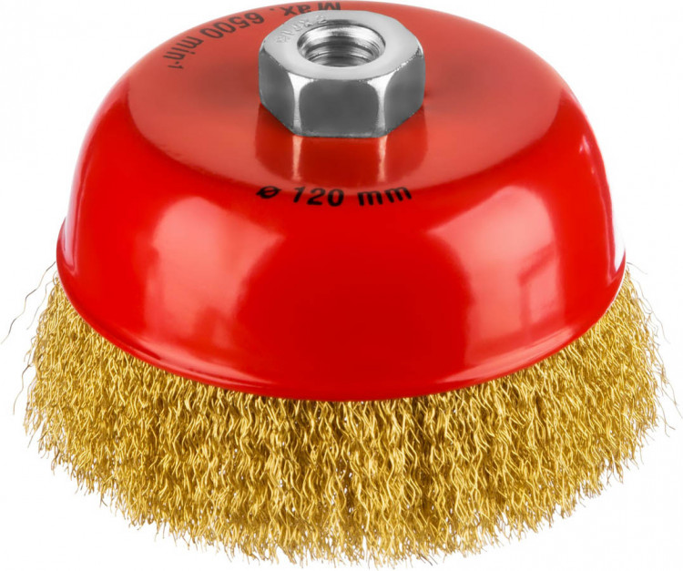 Щетка чашечная для УШМ MIRAX 35142-125