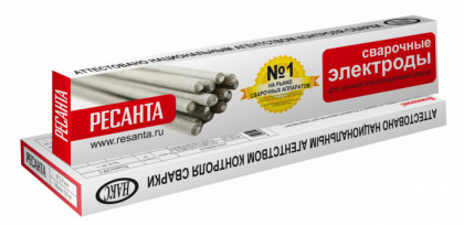 Электрод сварочный Ресанта МР-3 Ф2,0 Пачка 1 кг