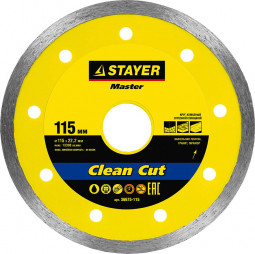 Алмазный диск отрезной STAYER 36675-115
