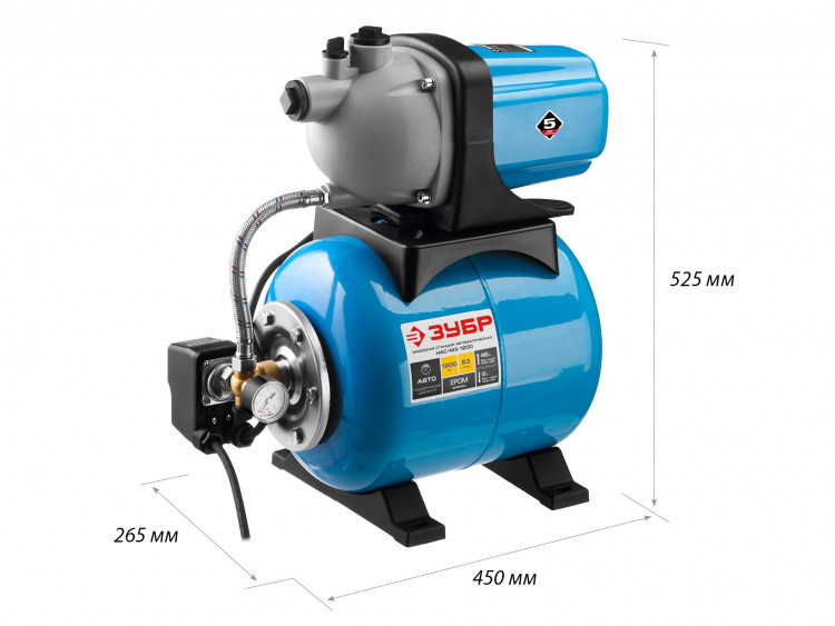 Насосная станция ЗУБР НАС-М3-1200