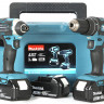 Набор аккумуляторных инструментов MAKITA DLX2131JX1