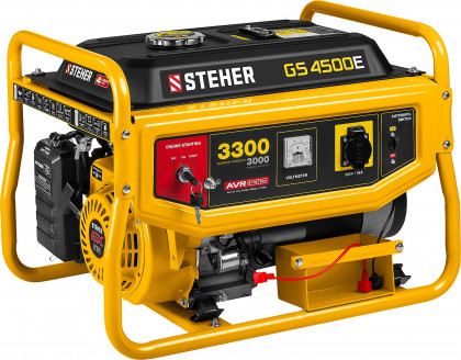 Бензиновый электрогенератор STEHER GS-4500Е