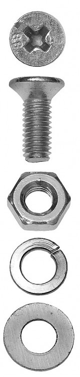 Набор метрического крепежа ЗУБР 4-303456-06-040