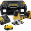 Аккумуляторный лобзик DeWALT DCS335P2