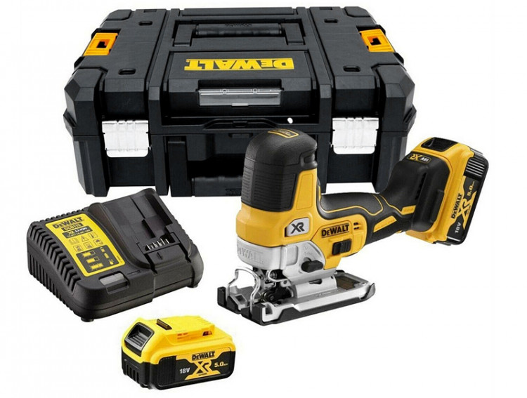 Аккумуляторный лобзик DeWALT DCS335P2