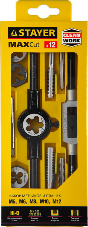 Набор резьбонарезной STAYER 28012-H12_z01