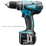 Аккумуляторный ударный шуруповерт MAKITA DHP446RFJ