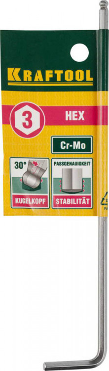 Имбусовый ключ KRAFTOOL 27437-3