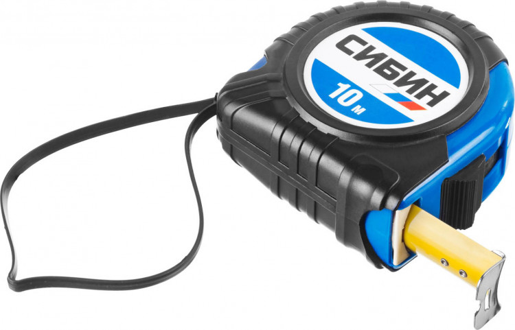 Рулетка измерительная СИБИН 34019-10-25