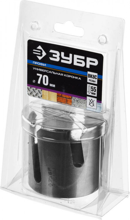 Универсальная коронка ЗУБР 29514-70