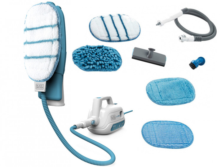 Пароочиститель BLACK&DECKER FSH10SMP