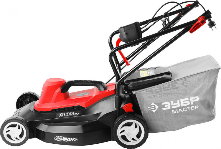 Газонокосилка электрическая ЗУБР ЗГКЭ-42-1800