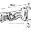 Аккумуляторная угловая дрель MAKITA BDA341Z