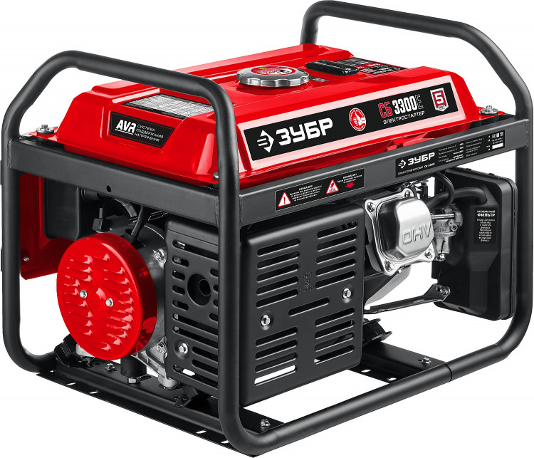 Бензиновый электрогенератор ЗУБР СБ-3300Е