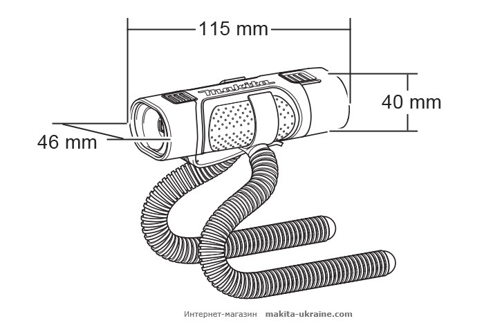 Аккумуляторный фонарь MAKITA ML705