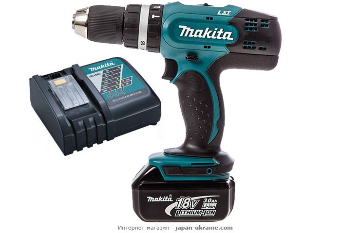 Аккумуляторный ударный шуруповерт MAKITA DHP453RFX8