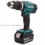 Аккумуляторный ударный шуруповерт MAKITA DHP453RFX8