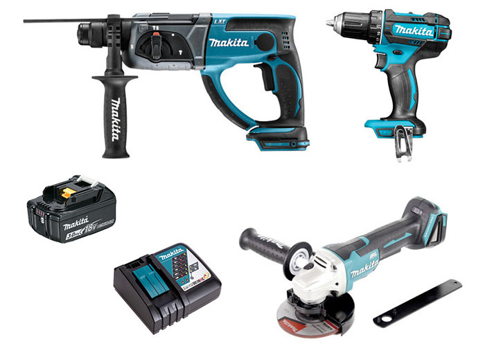 Набор аккумуляторных инструментов MAKITA DLX3160
