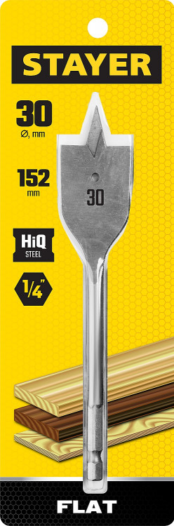 Сверло по дереву перовое STAYER 2950-30_z01