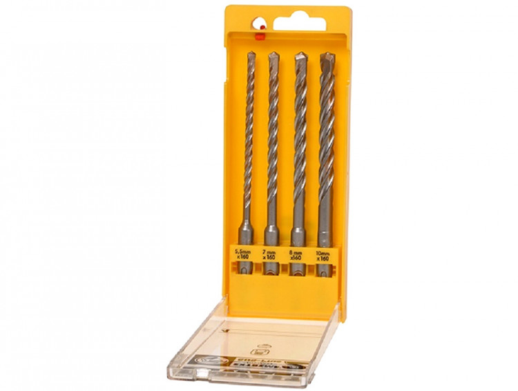 Набор буров SDS-Plus DeWALT EXTREME2 DT9702 (5,5; 7; 8; 10x160 мм)