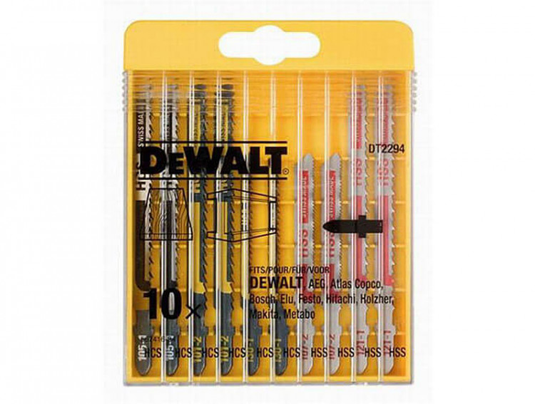 Набор полотен для лобзиков DeWALT DT2294