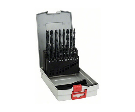 Сверло по металлу BOSCH HSS-R 1-10 мм (19 шт.)