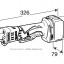 Аккумуляторная угловая дрель MAKITA BDA351Z