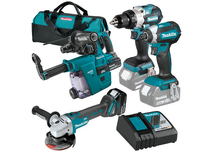 Набор аккумуляторных инструментов MAKITA DLX4155TX1