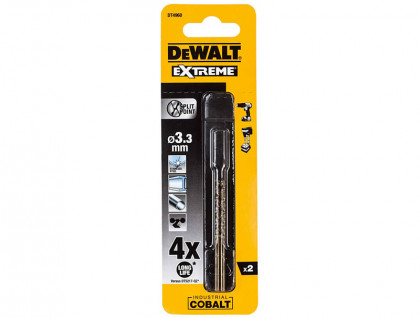 Сверло по металлу DeWALT EXTREME2 HSS-E DT4960 (3,3x65 мм)