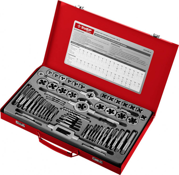 Набор резьбонарезной ЗУБР 28118-H65_z01