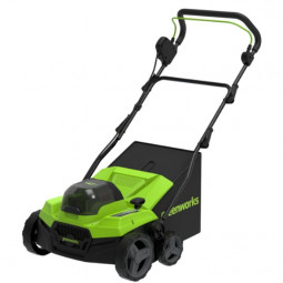Аэратор-скарификатор аккумуляторный Greenworks GD40SC38II 2517607, 40V, бесщеточный, без АКБ и ЗУ