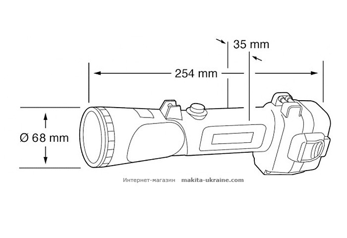 Аккумуляторный фонарь MAKITA ML903