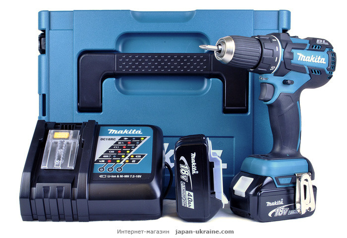 Аккумуляторная дрель-шуруповерт MAKITA DDF480RMJ