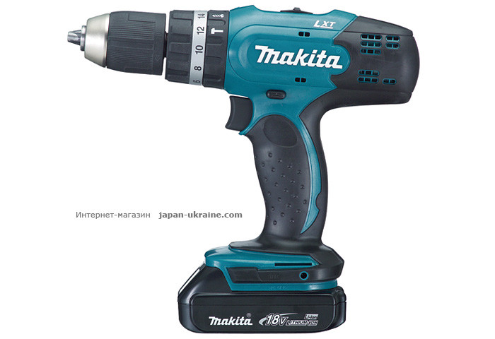Аккумуляторный ударный шуруповерт MAKITA DHP453SYE