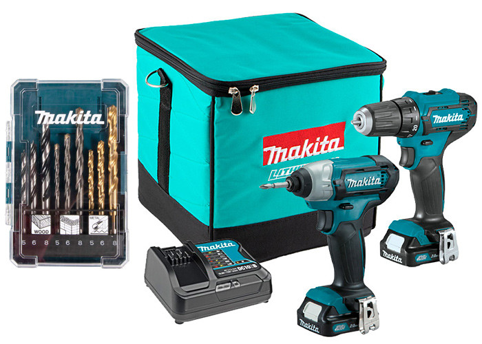 Набор аккумуляторных инструментов MAKITA SET-CLX224SA