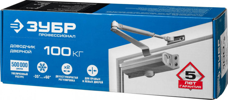 Доводчик дверной ЗУБР 37912-100