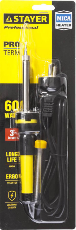 Электропаяльник непрерывного нагрева STAYER 55300-60