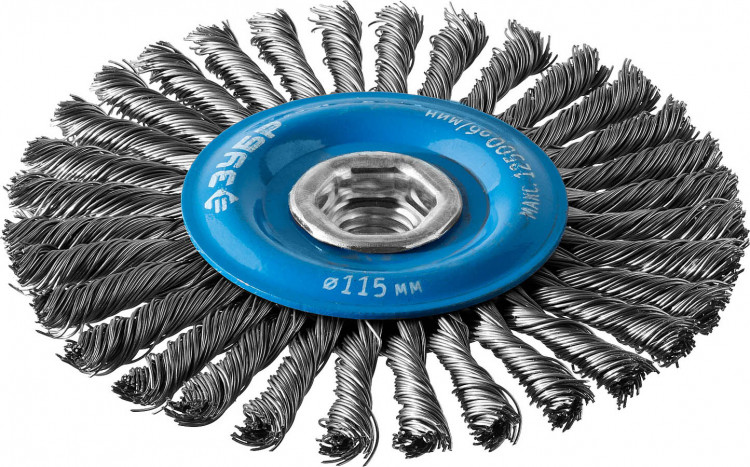 Щетка крацовка дисковая для УШМ ЗУБР 35192-115_z02