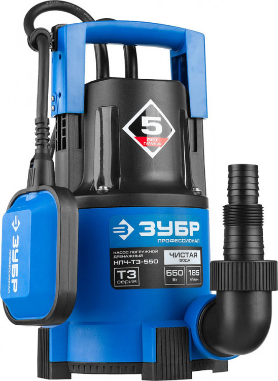 Насос погружной дренажный для чистой воды НПЧ-Т3-550